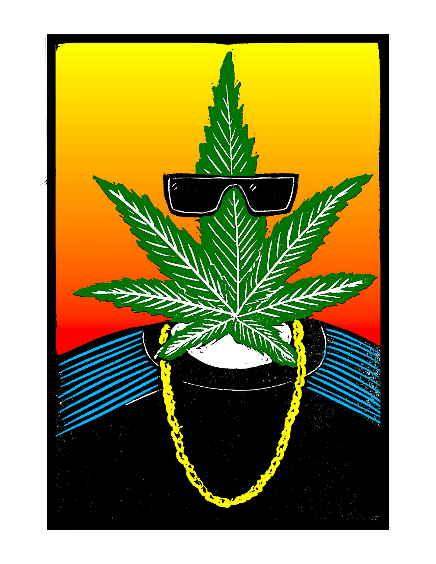 Pot Head (8.5 x 11") color print