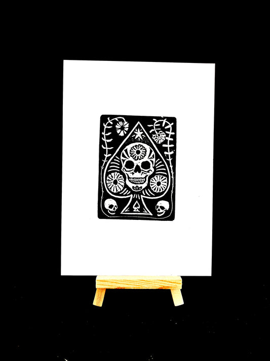 Ace of Spades - Dia de los Muertos - Arts & Crafts