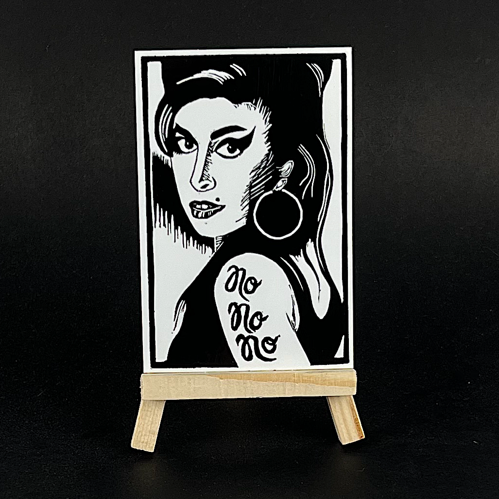 Amy Winehouse- sticker - Arts & Crafts