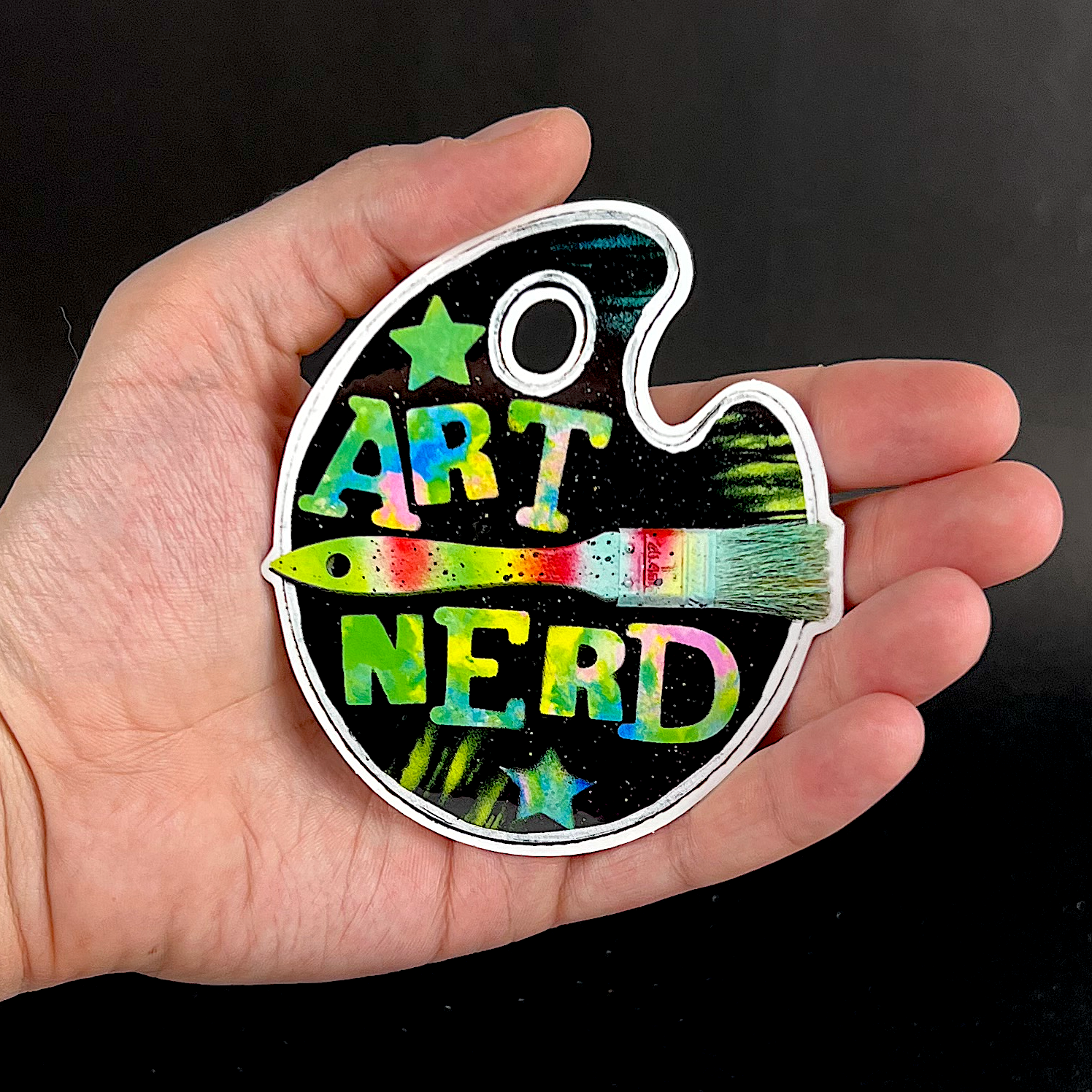Art Nerd - sticker - Arts & Crafts