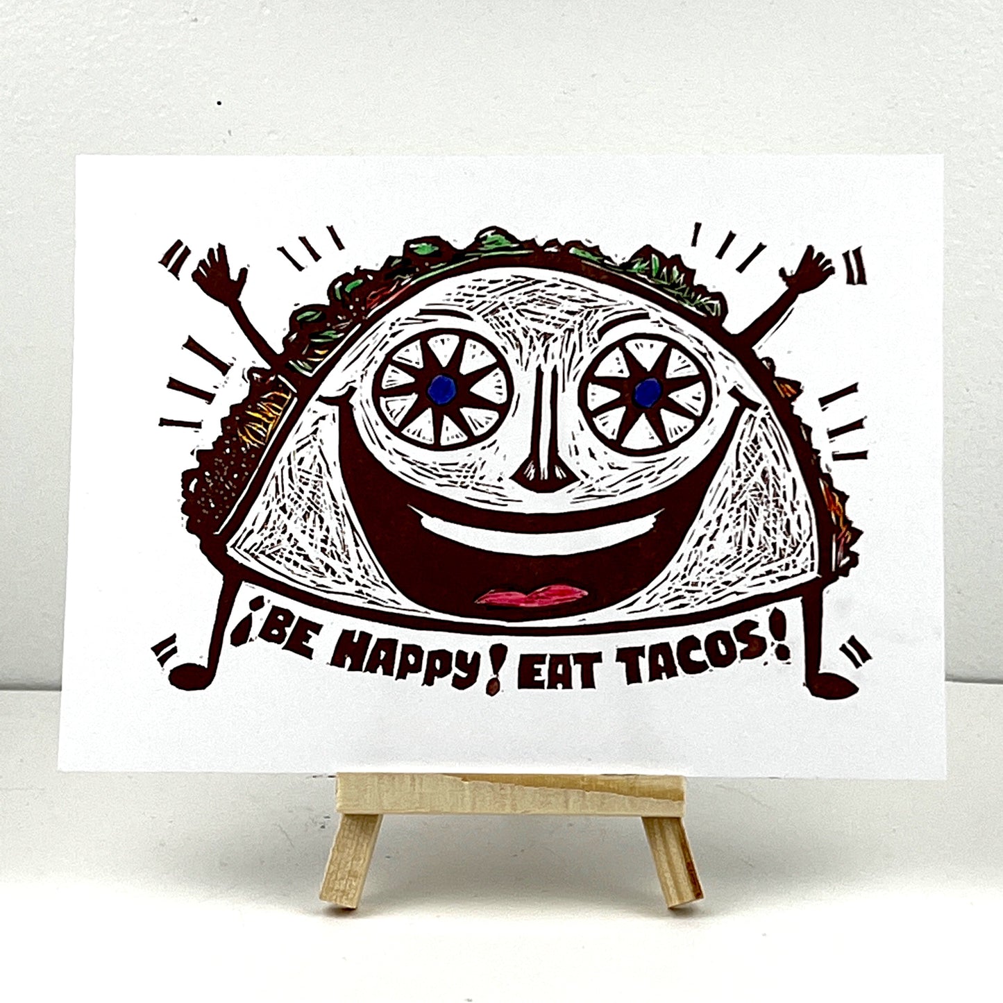 Be Happy! Eat Tacos! - Arts & Crafts