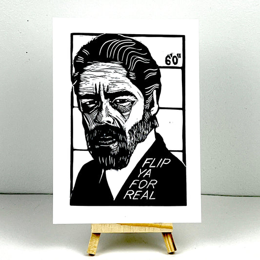 Benicio Del Toro ’Flip Ya For Real’ Fenster in The Usual Suspects - Arts & Crafts