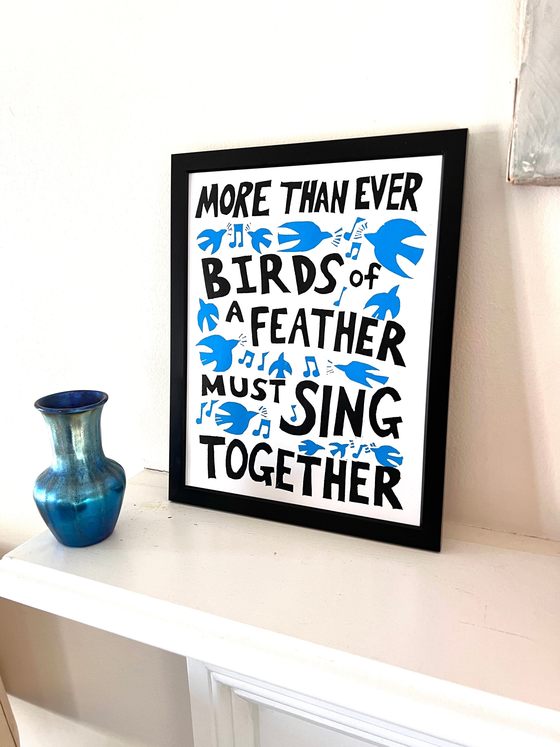 BIRDS OF A FEATHER - Screen Print & Sticker - Arts & Crafts