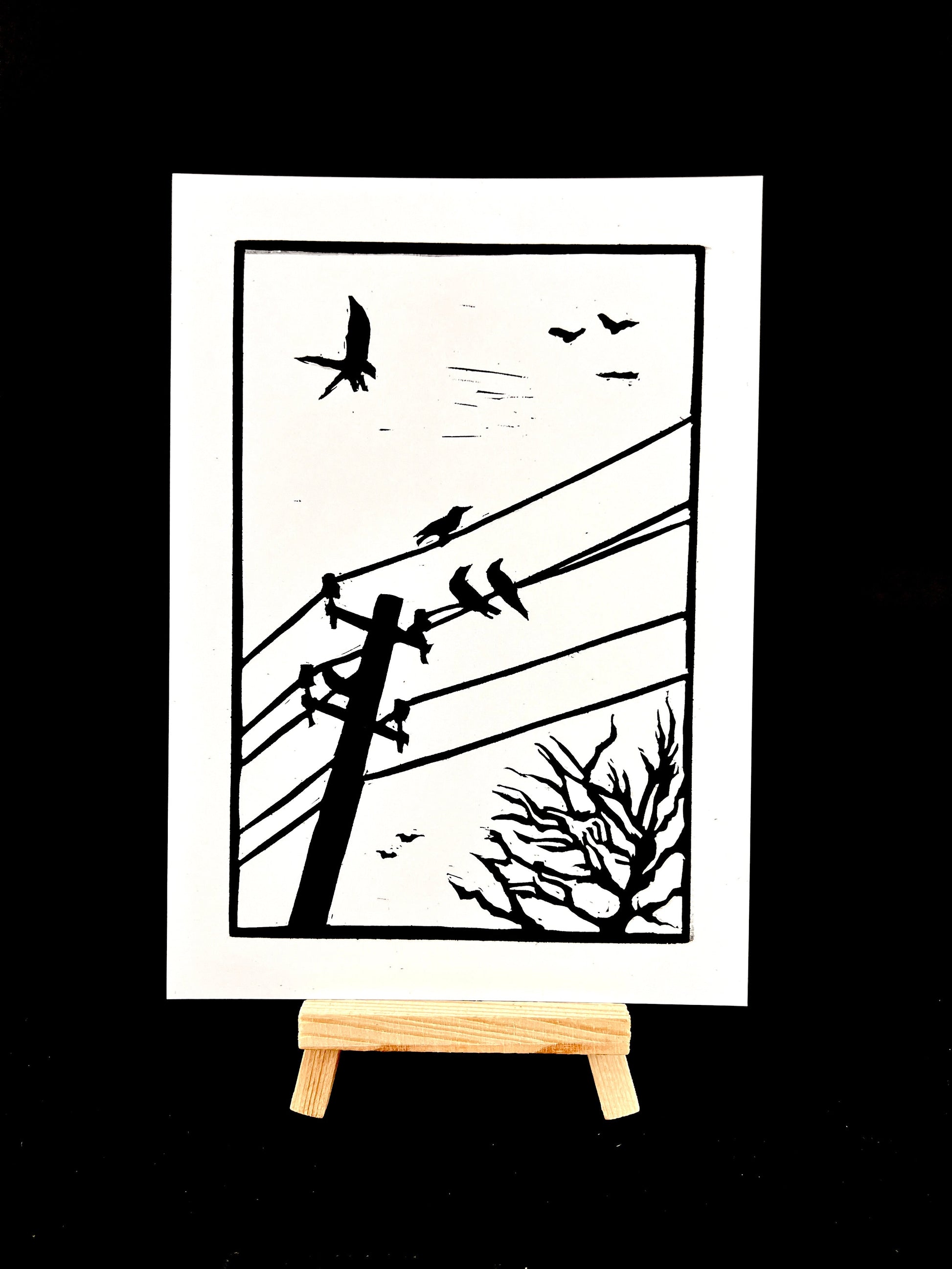Birds on a Wire - Taking Flight - Arts & Crafts