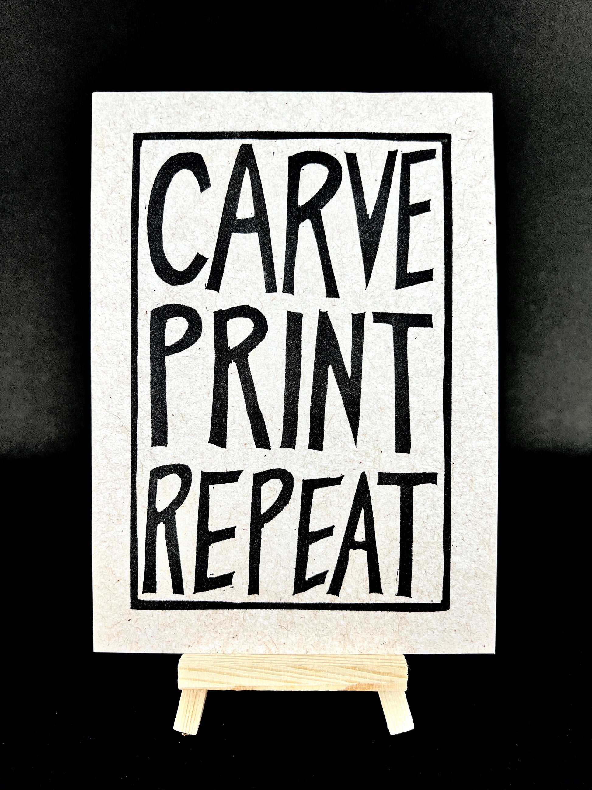 Carve Print Repeat - Arts & Crafts