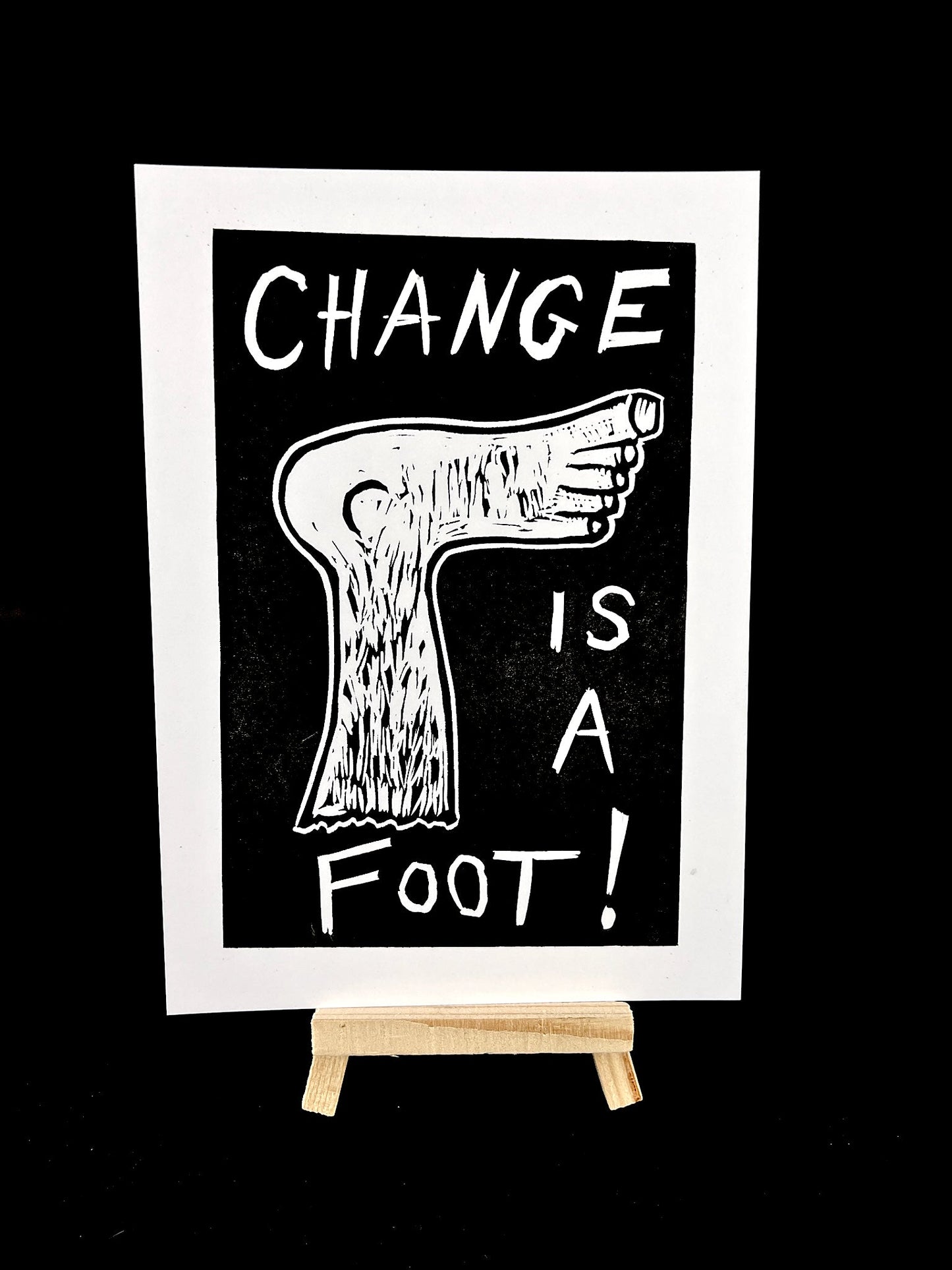 Change is a Foot! - Arts & Crafts