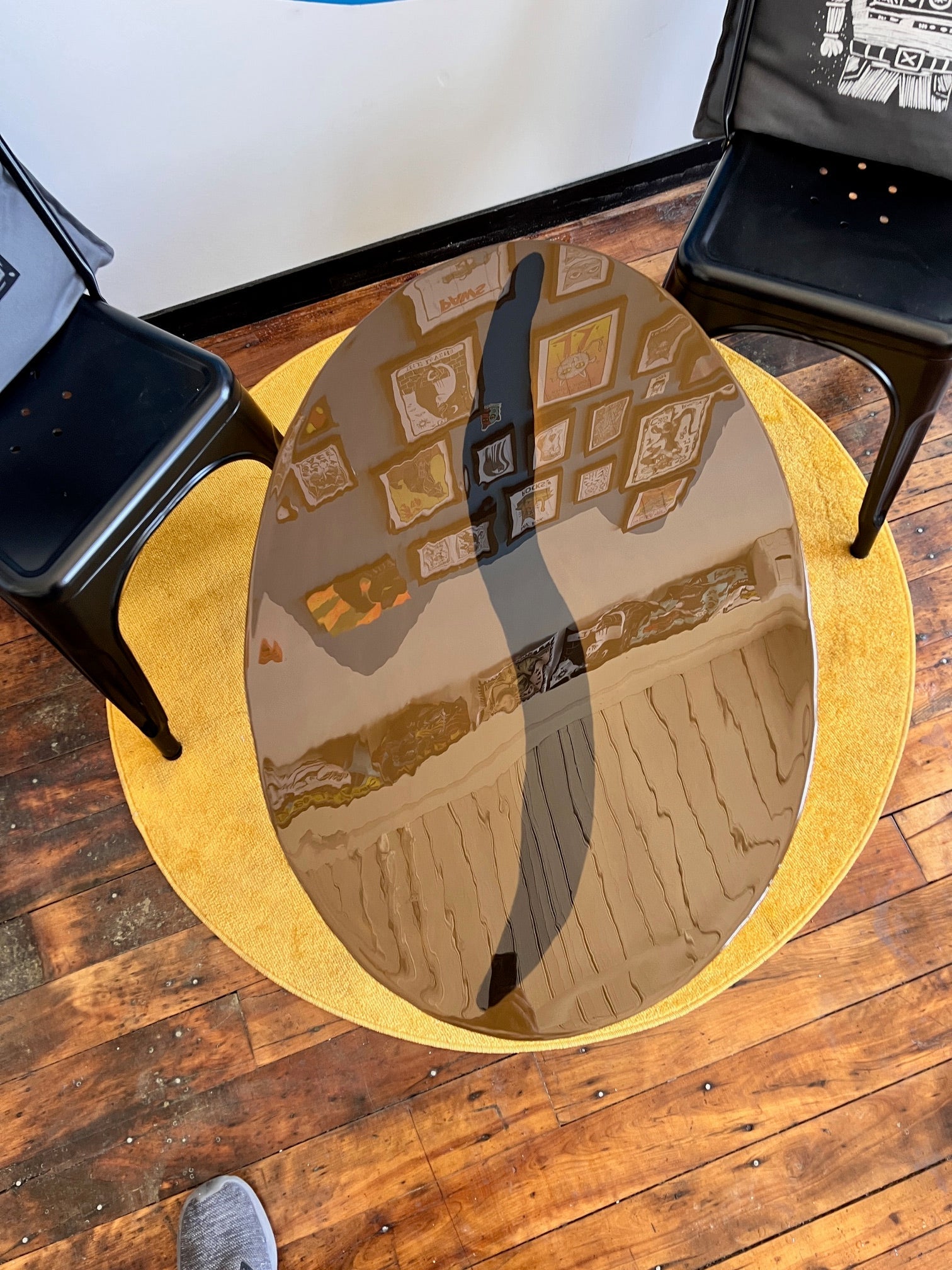 Coffee Bean: Coffee Table: 24 x 36’’ with 16’’ legs - Furniture