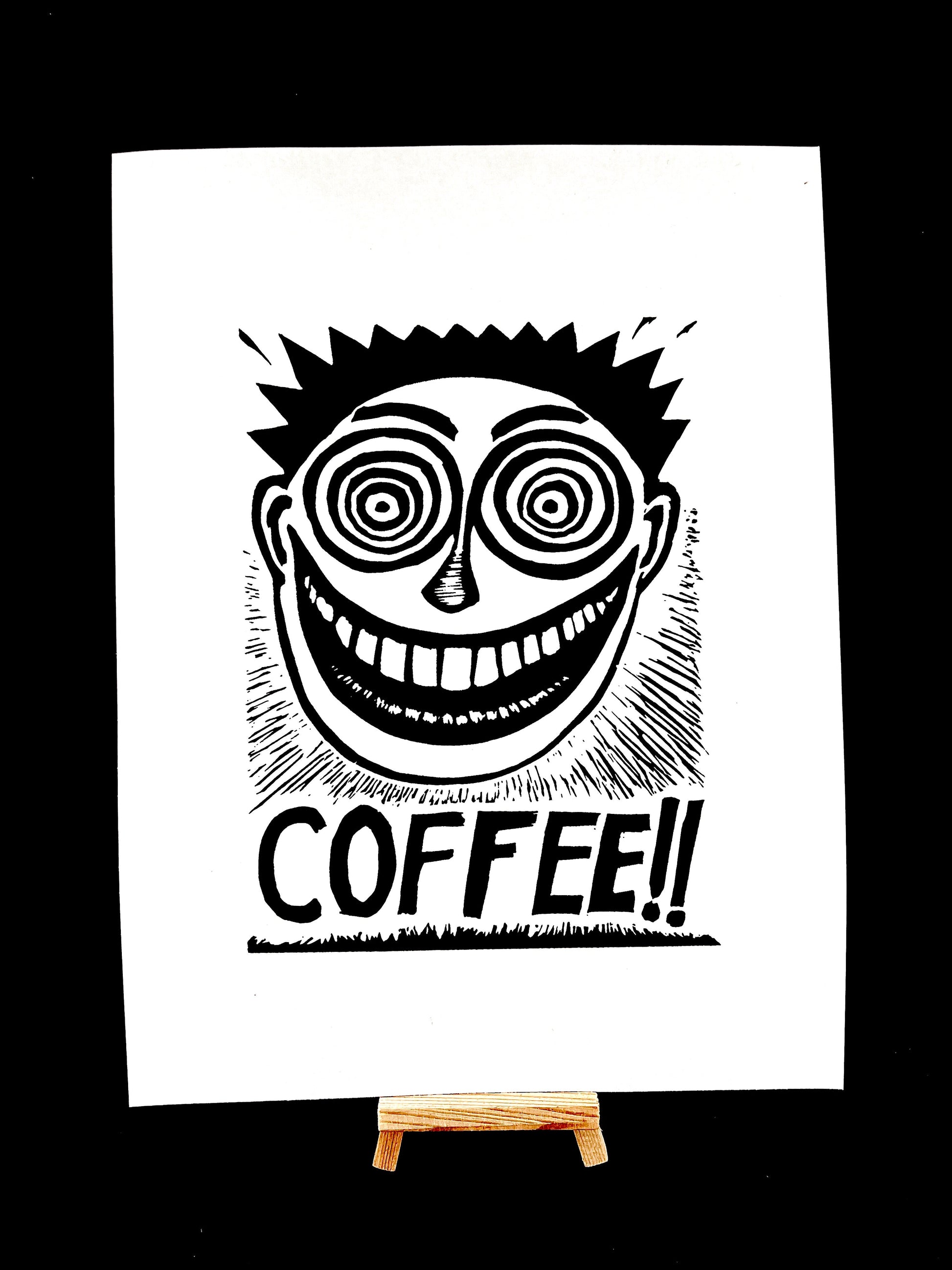 COFFEE!! - Screen Print - Arts & Crafts