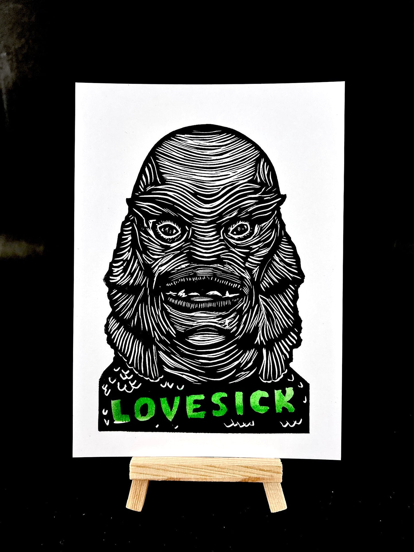 Creature from the Black Lagoon - Gill-Man - LOVESICK - Arts & Crafts