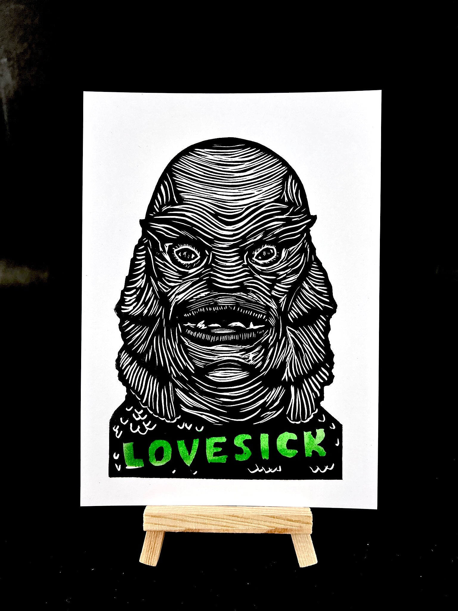 Creature from the Black Lagoon - Gill-Man - LOVESICK - Arts & Crafts
