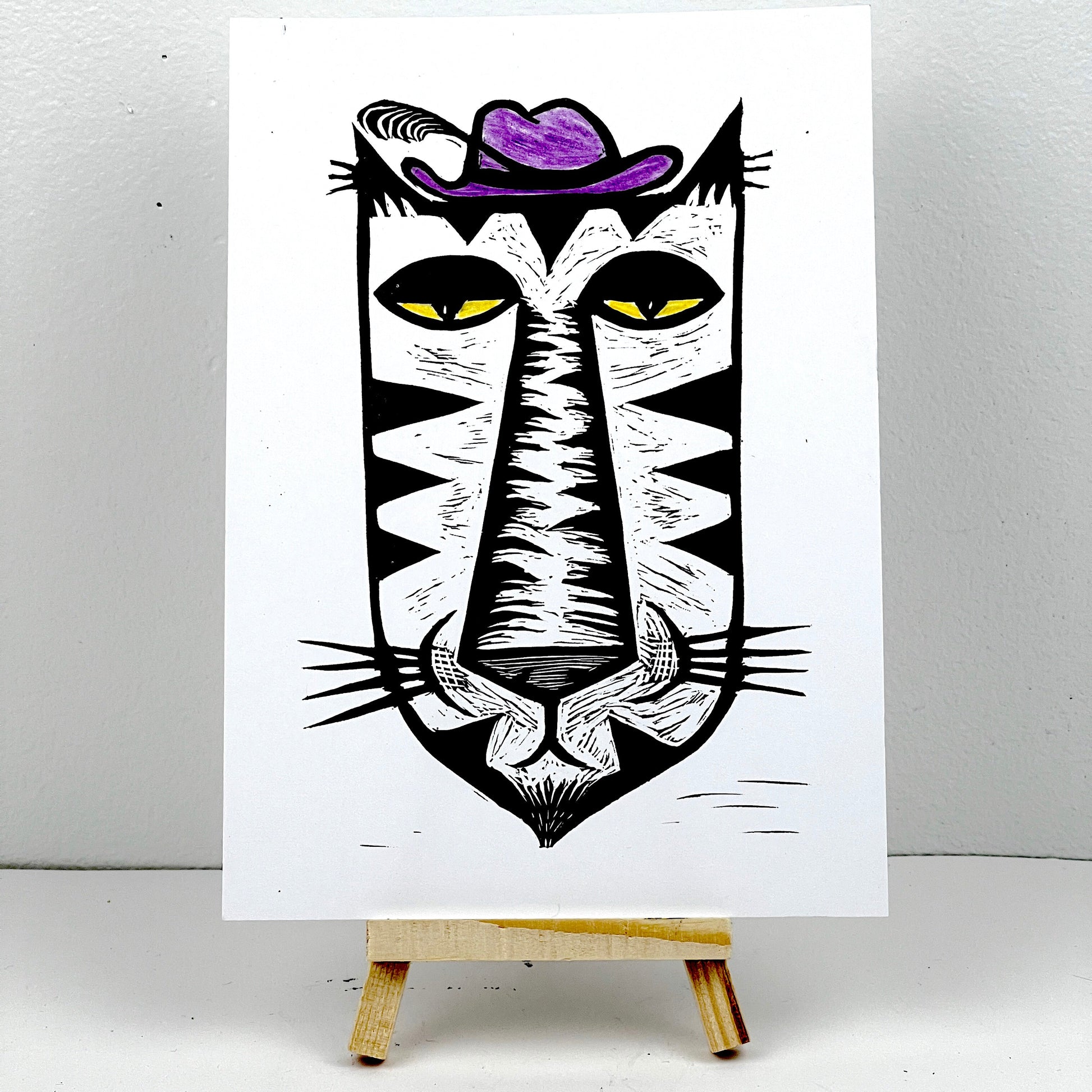 Cyrano the Cool Cat in a Hat - Arts & Crafts