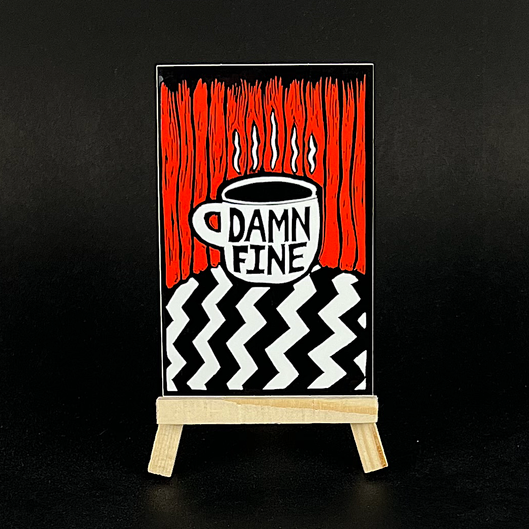 Damn Fine- sticker - Arts & Crafts