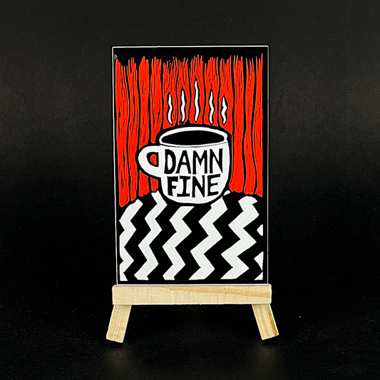 Damn Fine- sticker - Arts & Crafts