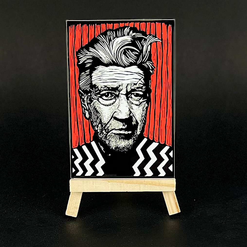 David Lynch - sticker - Arts & Crafts