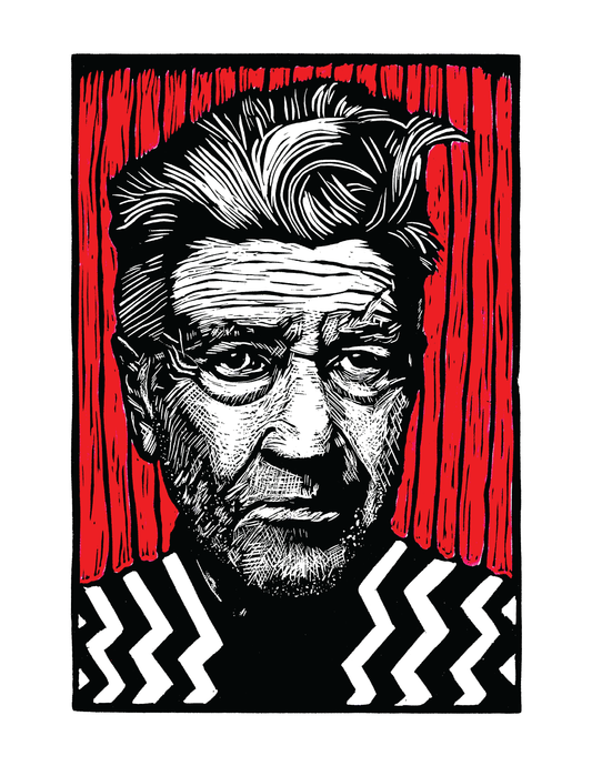 David Lynch / Twin Peaks (8.5 x 11’’) color print - Arts & Crafts