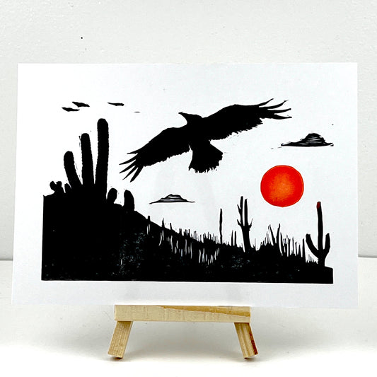 Desert Bird Sun - Simple Sun - Arts & Crafts