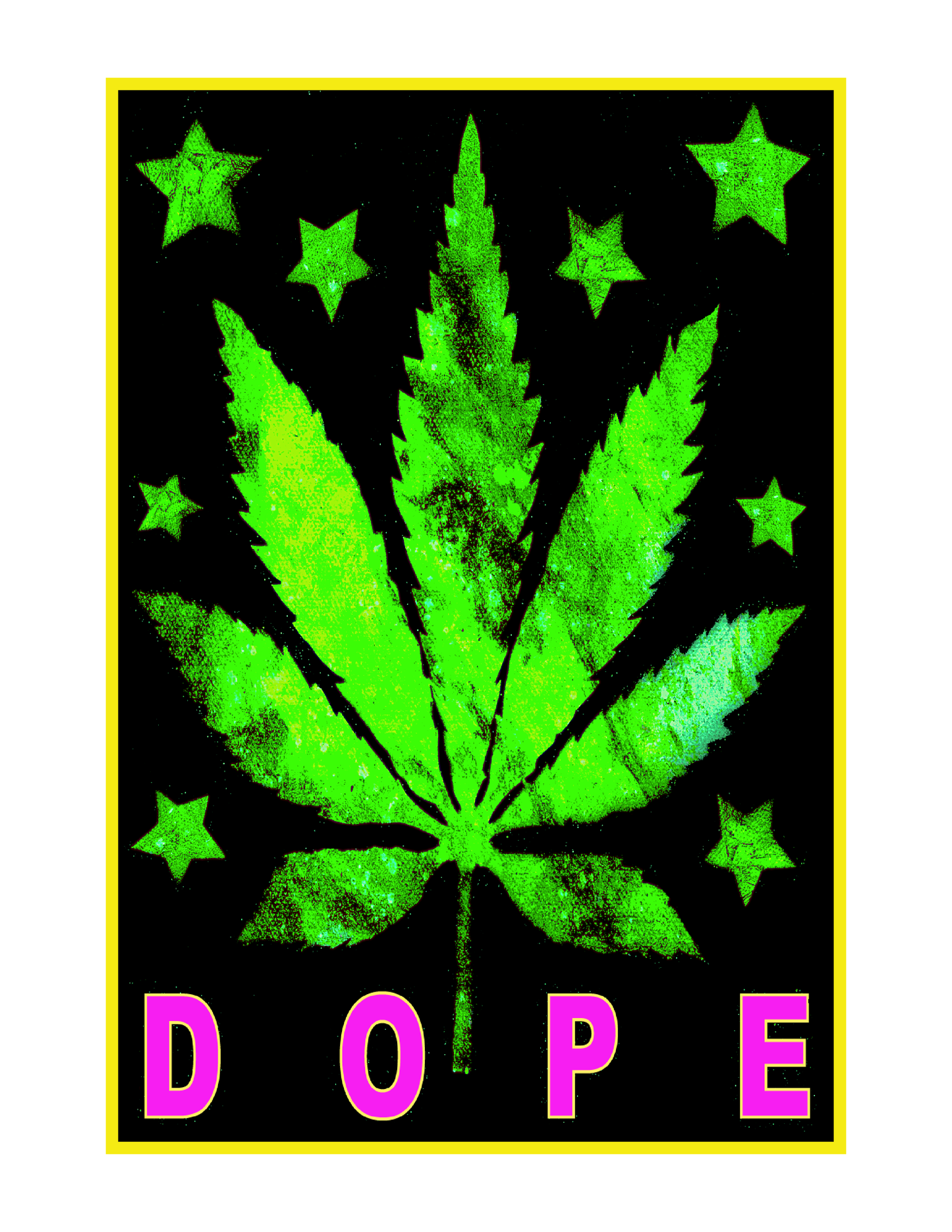 DOPE (8.5 x 11’’) color print - Arts & Crafts