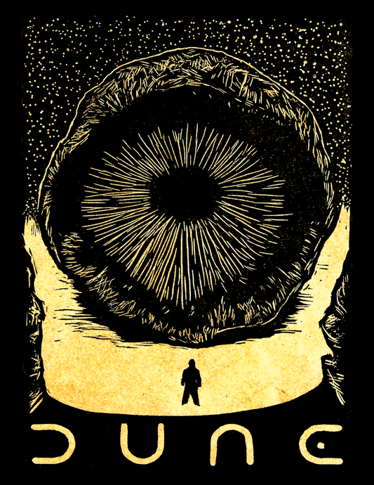 DUNE David Lynch  movie poster sci-fi Pixel Palmer