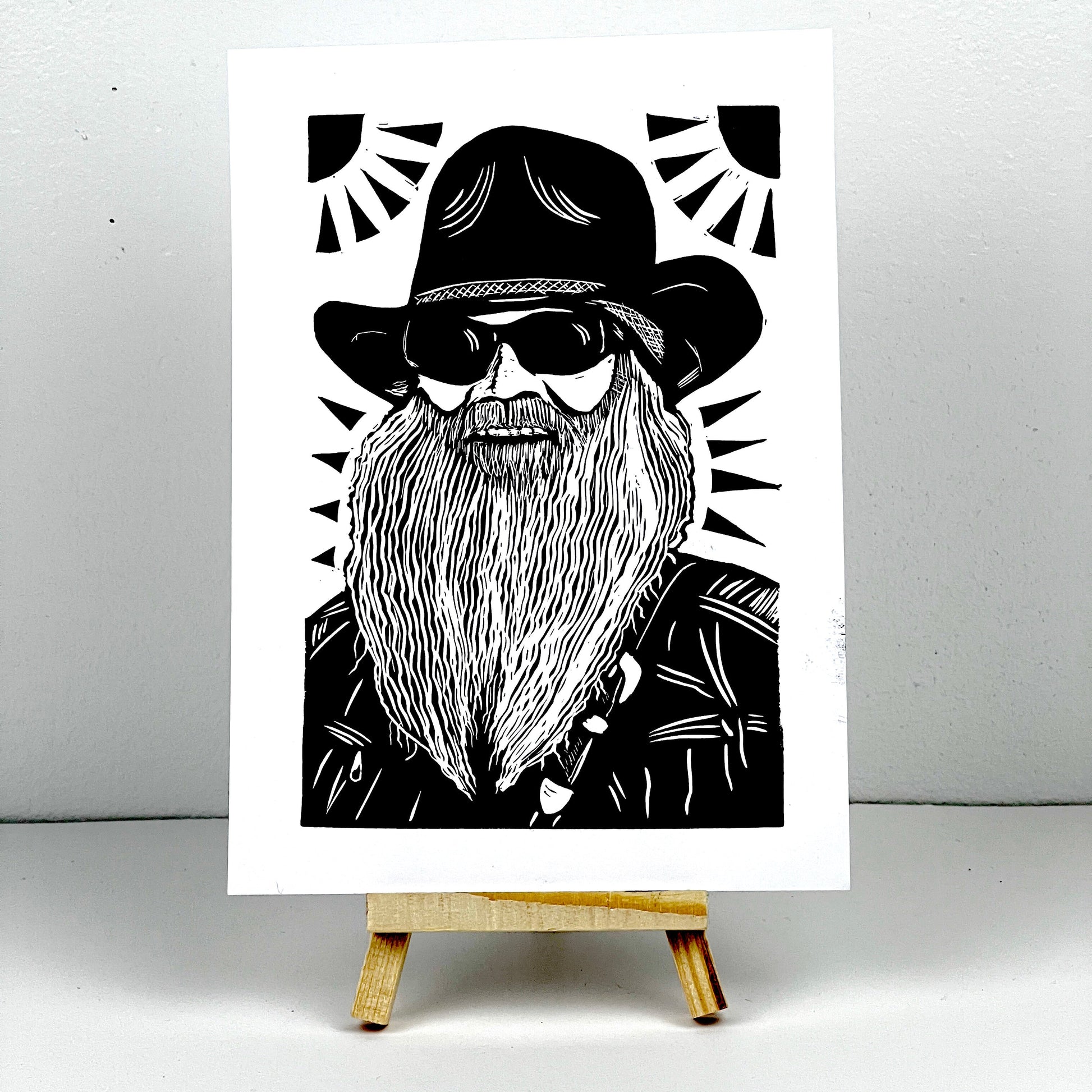 Dusty Hill of ZZ Top - Arts & Crafts