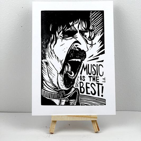 Frank Zappa - Music is the BEST! - Arts & Crafts