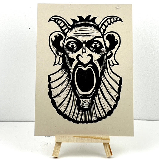 Gargoyle ’Open Wide’ - Arts & Crafts