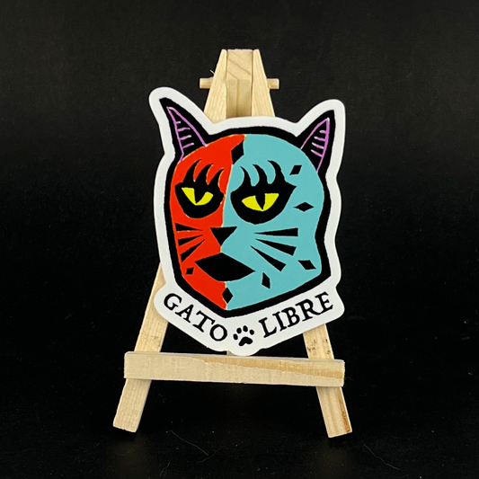 Gato Libre- sticker - Arts & Crafts