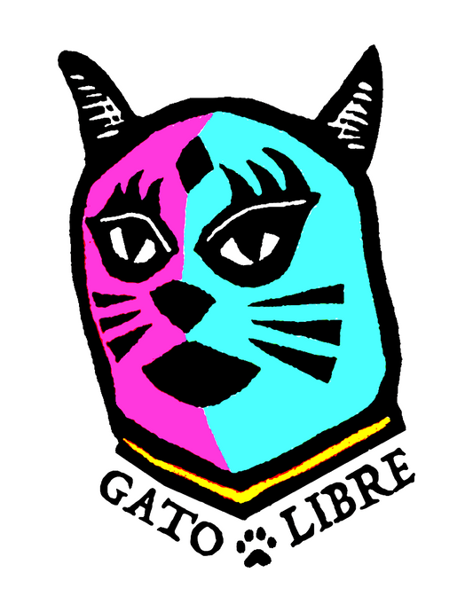 Gato Libre - The Cure (8.5 x 11’’) color print - Arts & Crafts