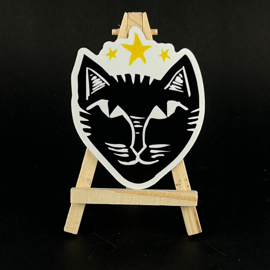 Cosmo Cat- sticker - Arts & Crafts