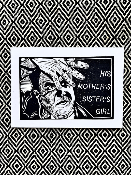 Gordon Cole / David Lynch / Twin Peaks ’His Mother’s Sister’s Girl’ - Arts & Crafts