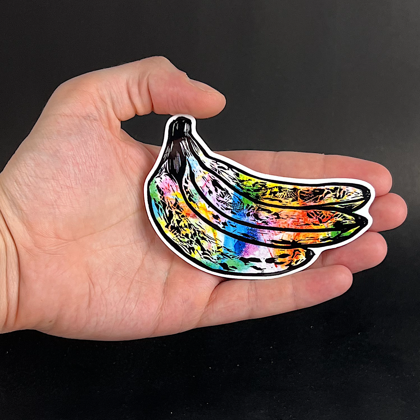 Grafitti Bananas - sticker - Arts & Crafts