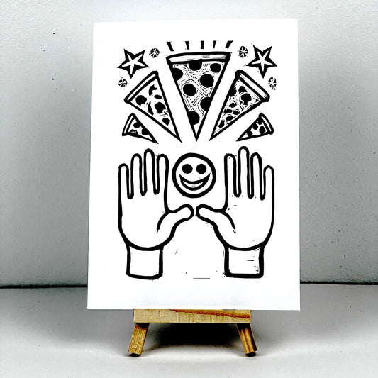 Hands Up for Pizza! - Arts & Crafts