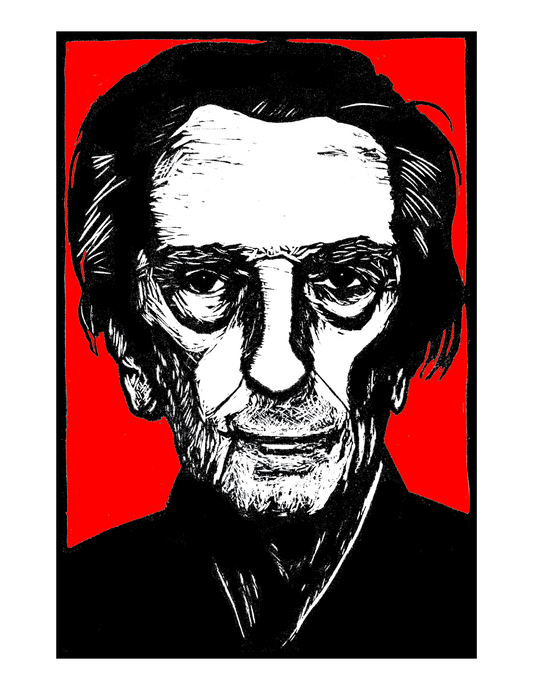Harry Dean Stanton / Twin Peaks (8.5 x 11’’) color print - Arts & Crafts