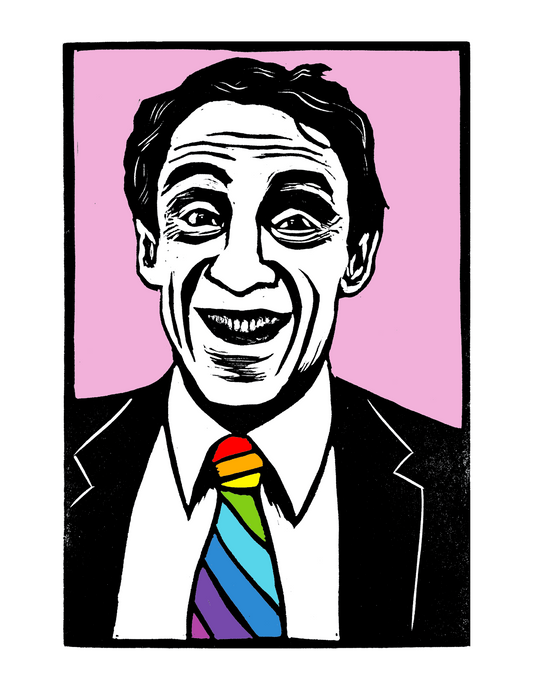 Harvey Milk / Pride Tie (8.5 x 11’’) color print - Arts & Crafts