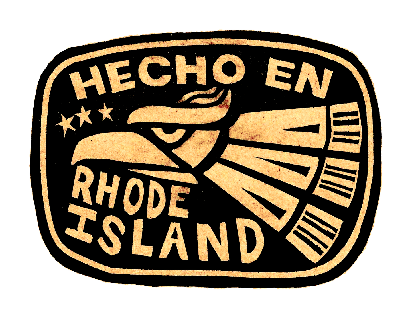Hecho en Rhode Island (8.5 x 11’’) color print - Arts & Crafts
