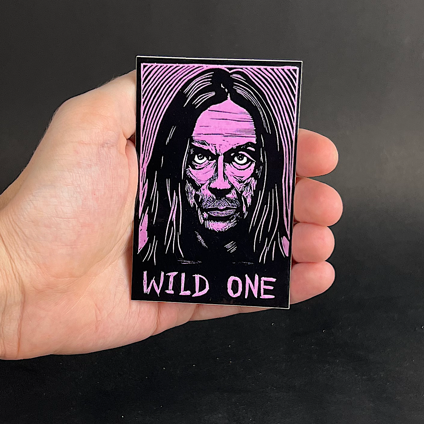 Iggy Pop (Wild One) - sticker - Arts & Crafts