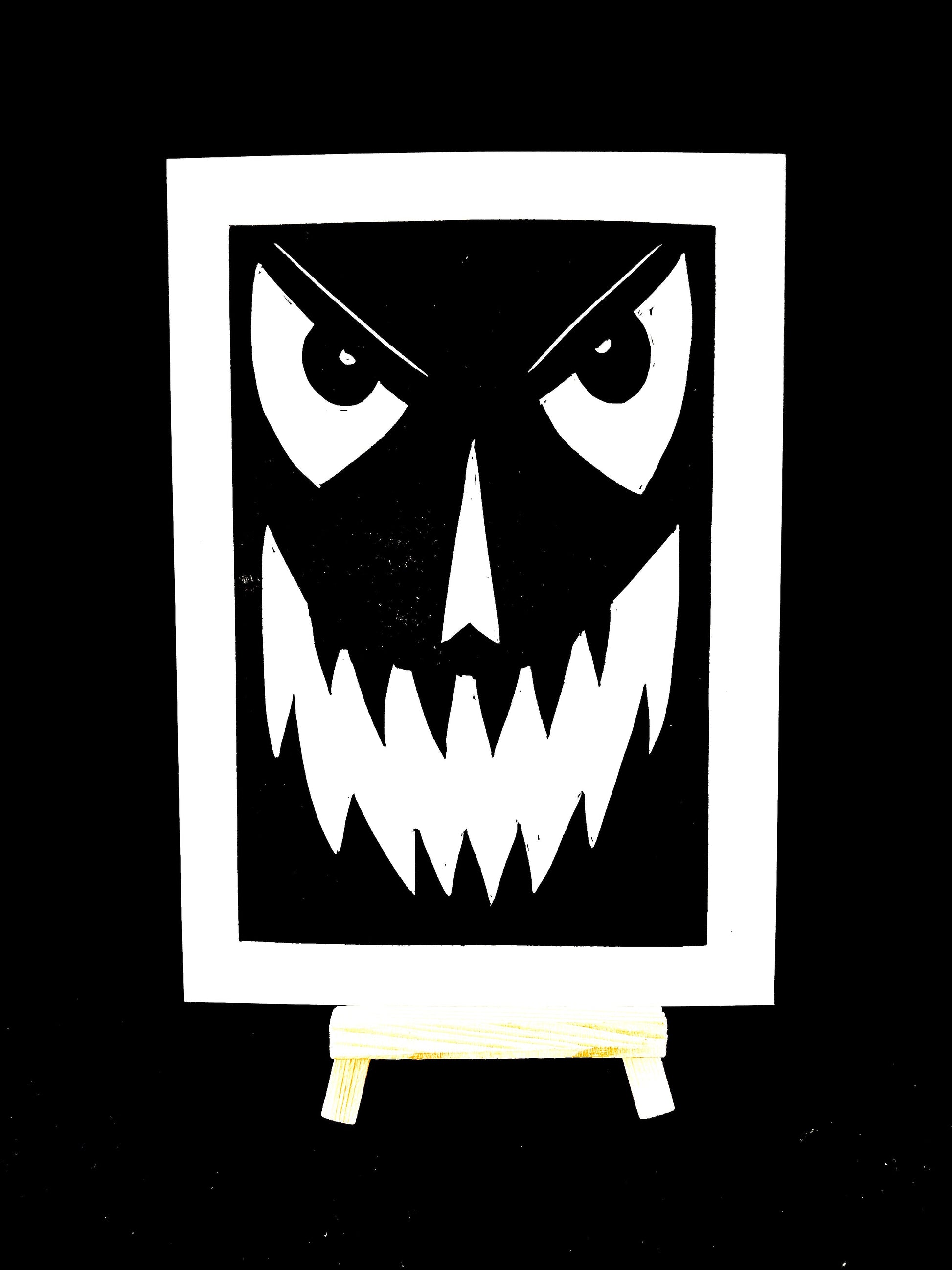 Jack O Lantern (face) - Arts & Crafts