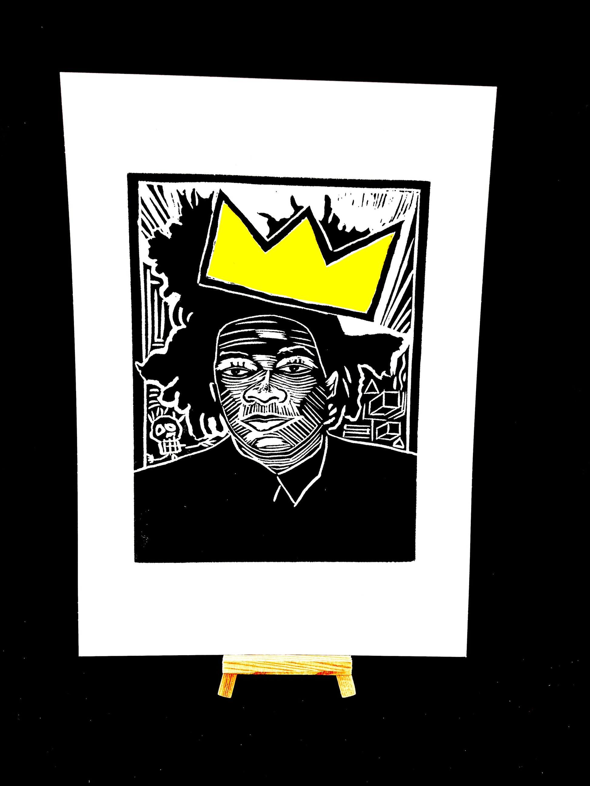 Jean-Michel Basquiat - Screen Print - Arts & Crafts