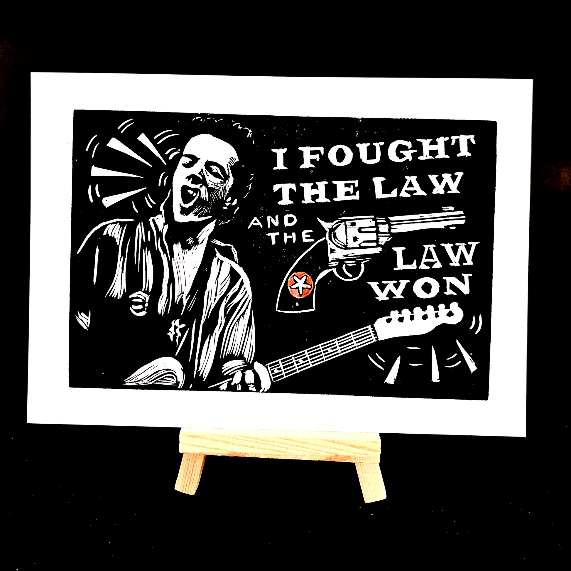 Joe Strummer - I fought the law and the law won! - Arts & Crafts