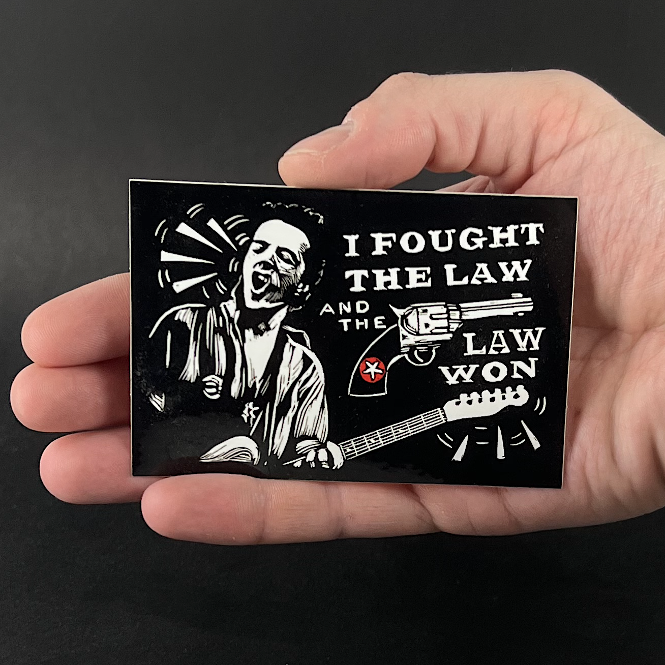 Joe Strummer - sticker - Arts & Crafts