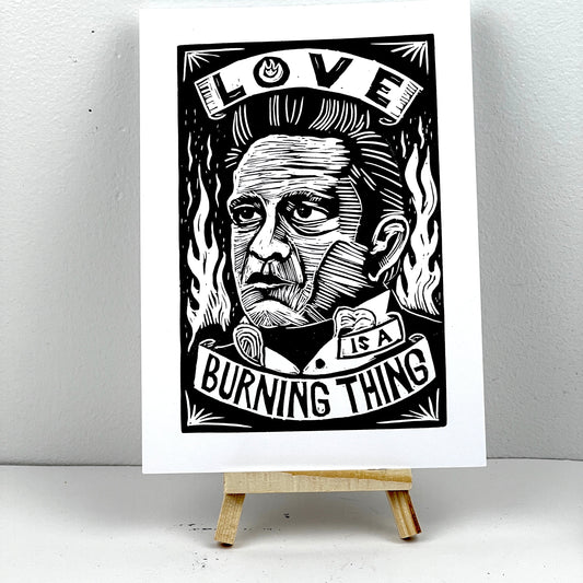 Johnny Cash - Love is a Burning Thing - Arts & Crafts