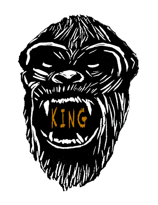 King Kong (8.5 x 11’’) color print - Arts & Crafts