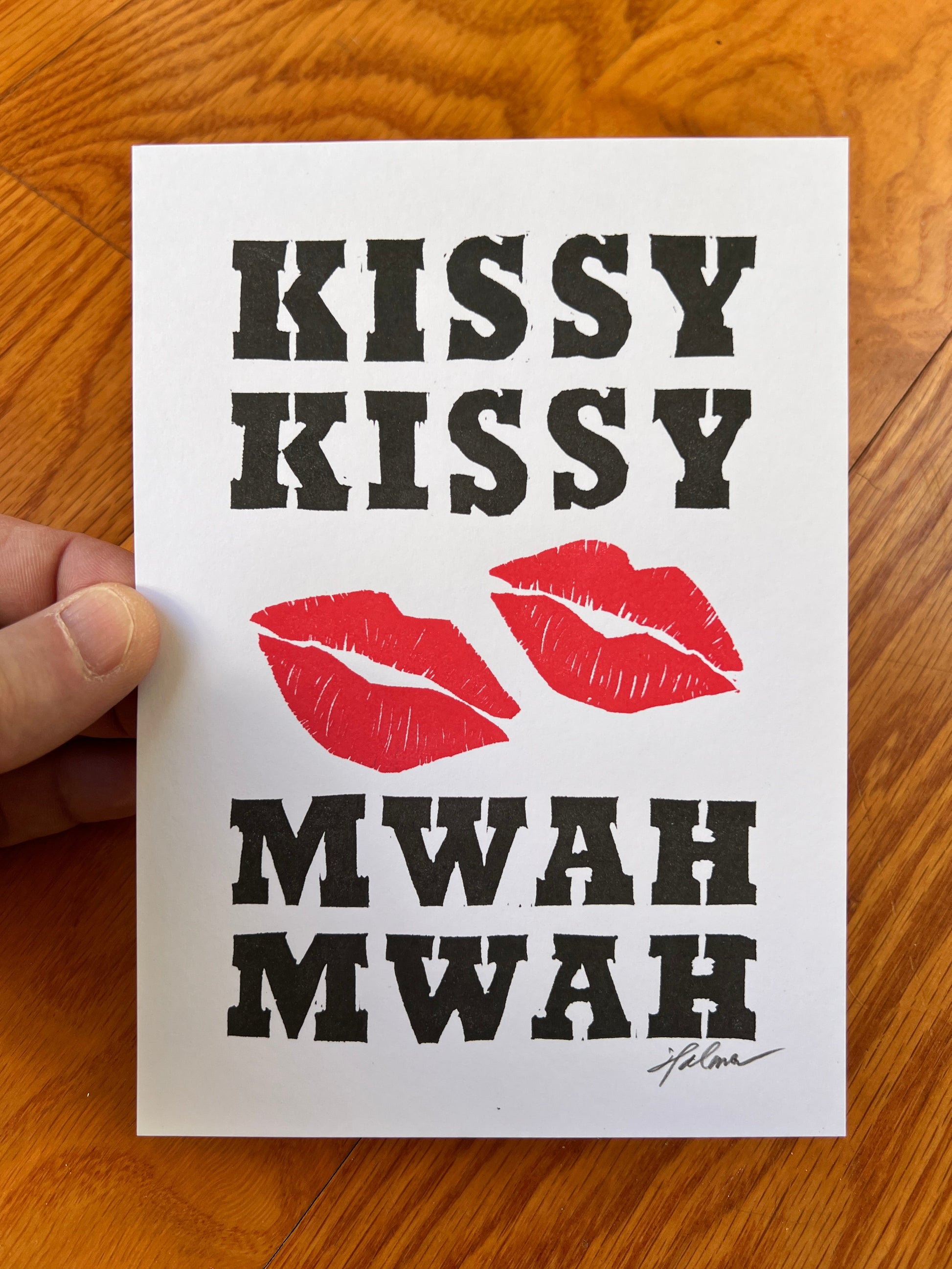 KISSY KISSY ππ MWAH MWAH - Arts & Crafts