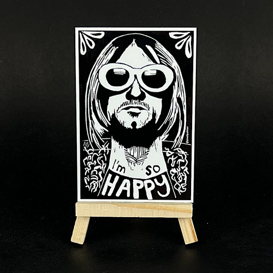 Kurt Cobain - sticker - Arts & Crafts