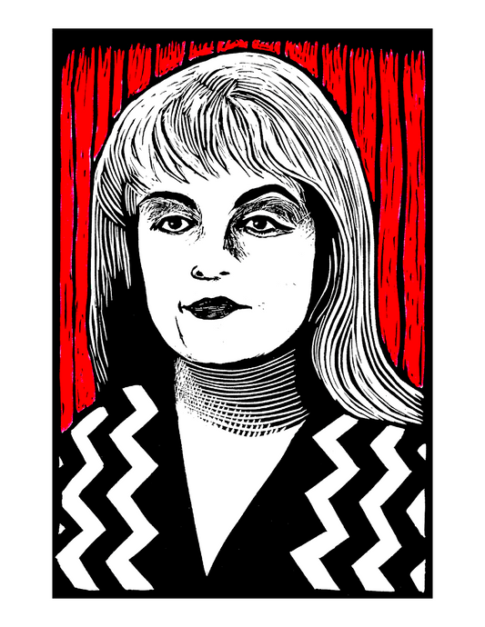 Laura Palmer / Sheryl Lee / Twin Peaks (8.5 x 11’’) color print - Arts & Crafts