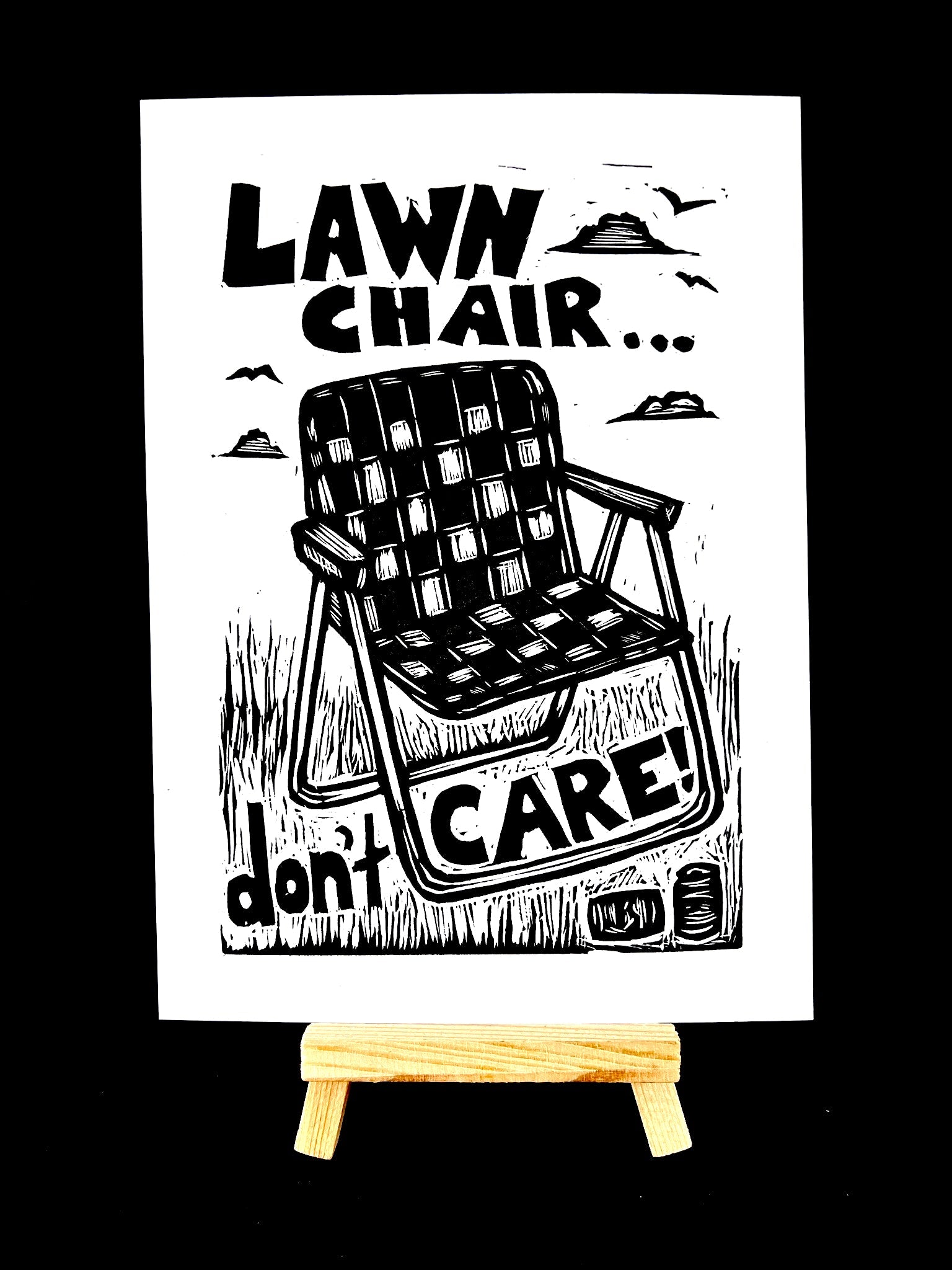 Lawn Chair... Don’t Care! - Arts & Crafts