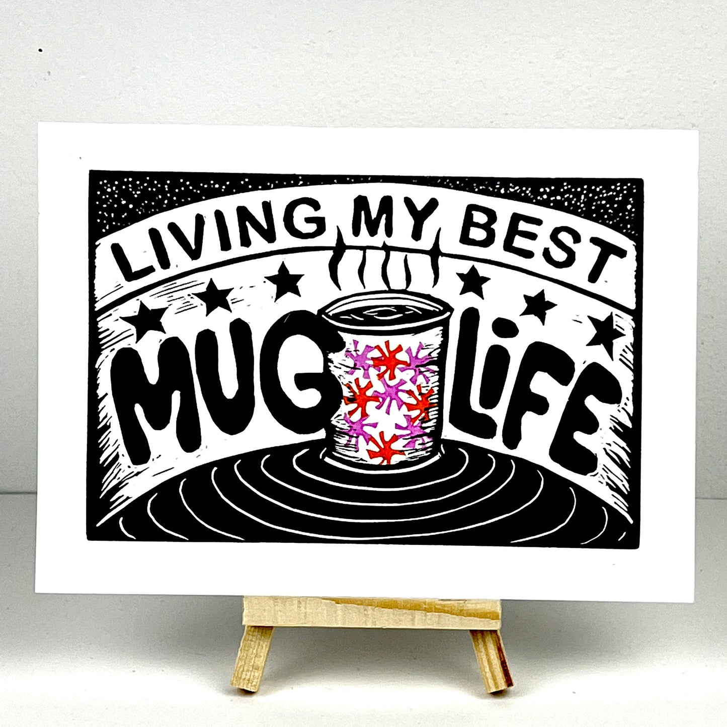 Living My Best MUG LIFE (various) - Stars - Arts & Crafts