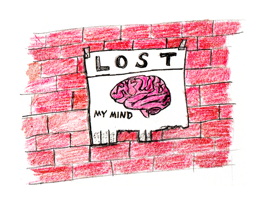 LOST: My Mind (8.5 x 11’’) color print - Arts & Crafts
