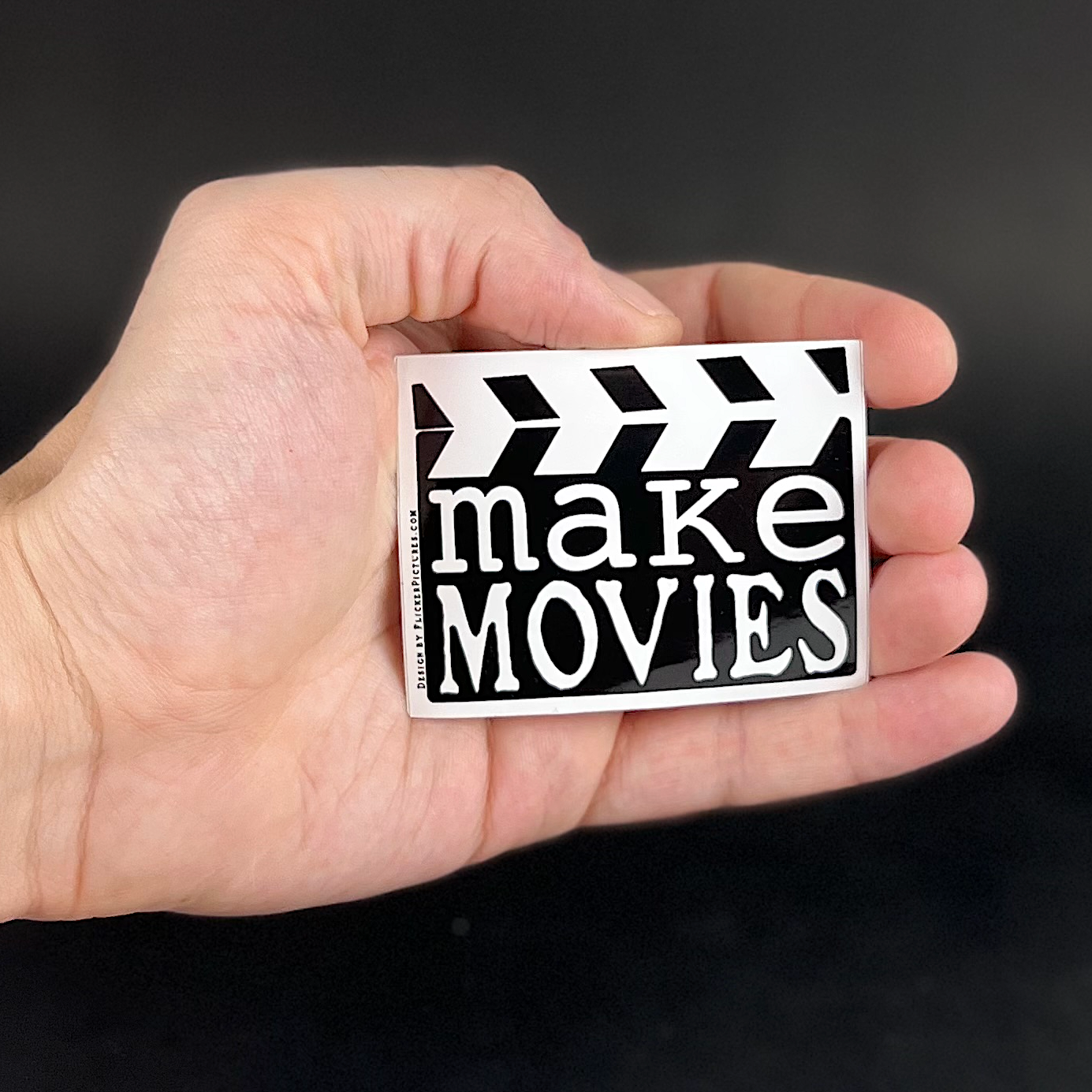 Make Movies - sticker - Arts & Crafts
