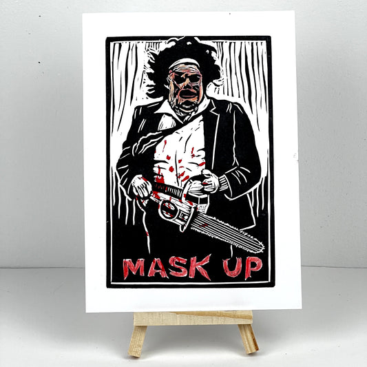 MASK UP - Leatherface from The Texas Chainsaw Massacre - Arts & Crafts