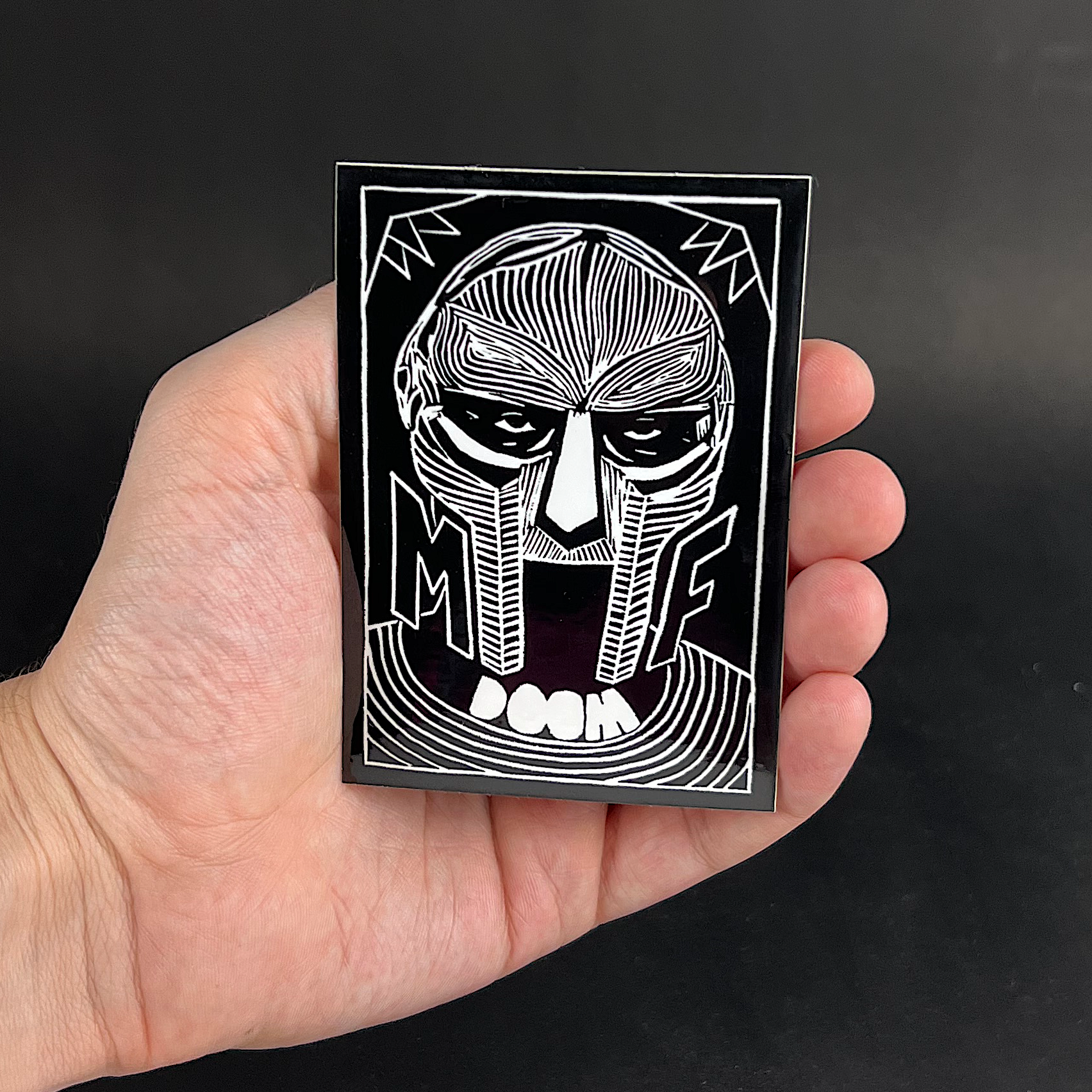 MF Doom - sticker - Arts & Crafts